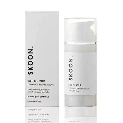 SKOON. Gel-to-Milk Cleanser SAVE 10%